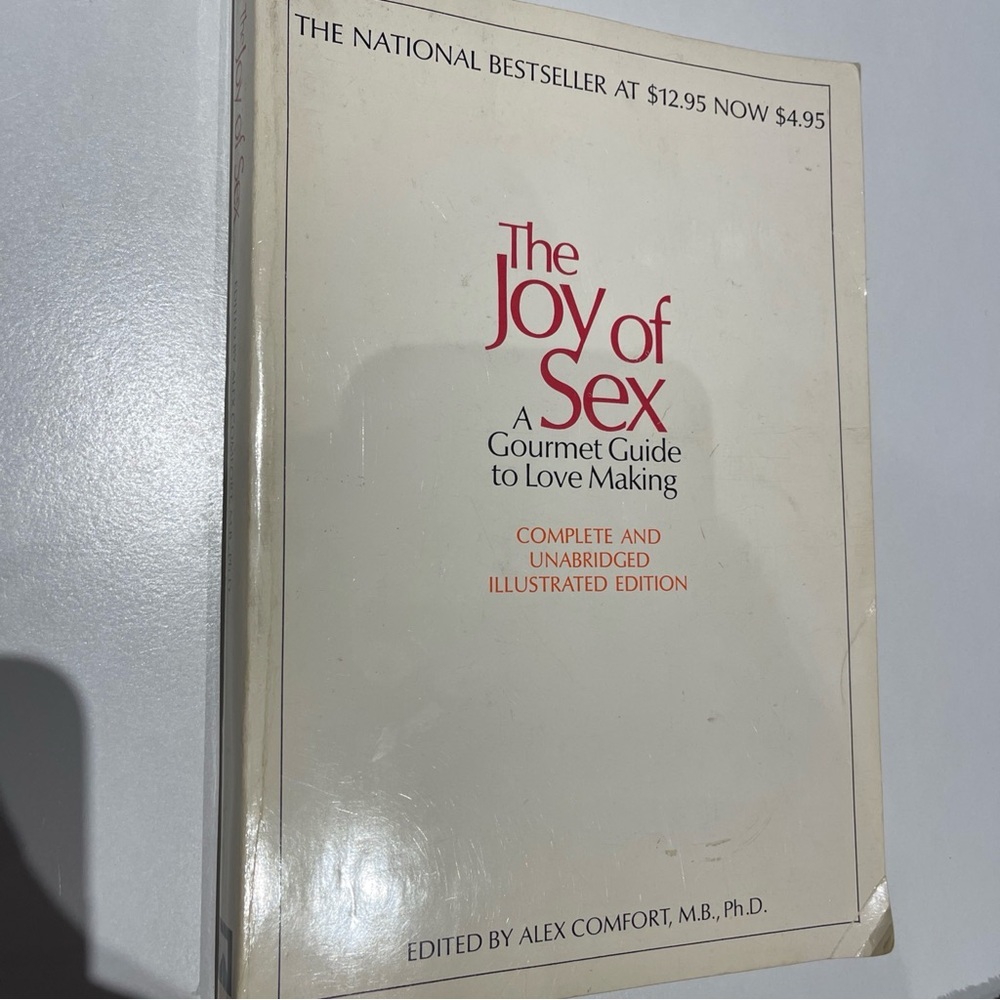Vintage The Joy of Sex A Gourmet Guide to Love Making 1972 book